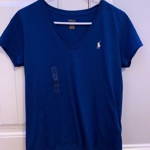 Polo royal blue shirt